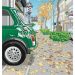 ミニとイペイ並木道